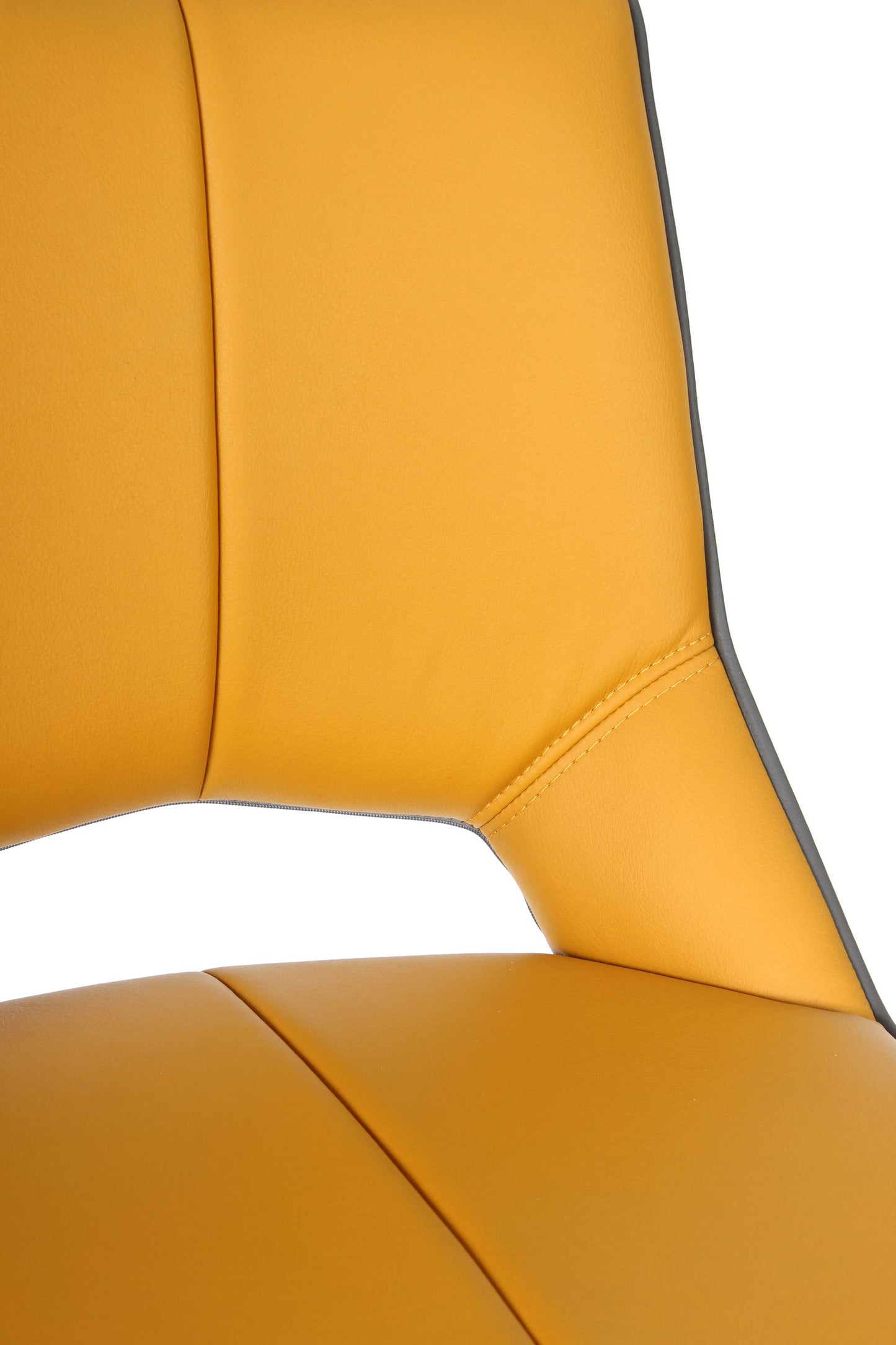 Marlow Bar Stool – Swivel Leather Effect Seat with Tripod Legs