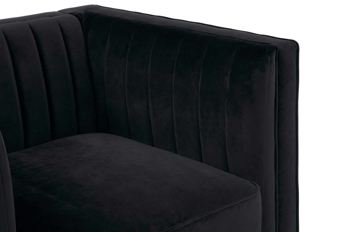 Farhan Velvet Chair