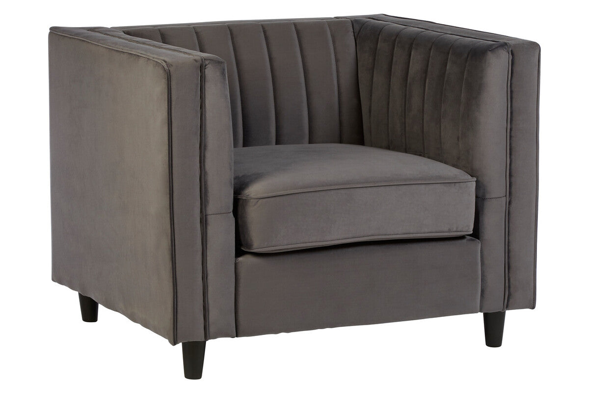 Farhan Velvet Chair