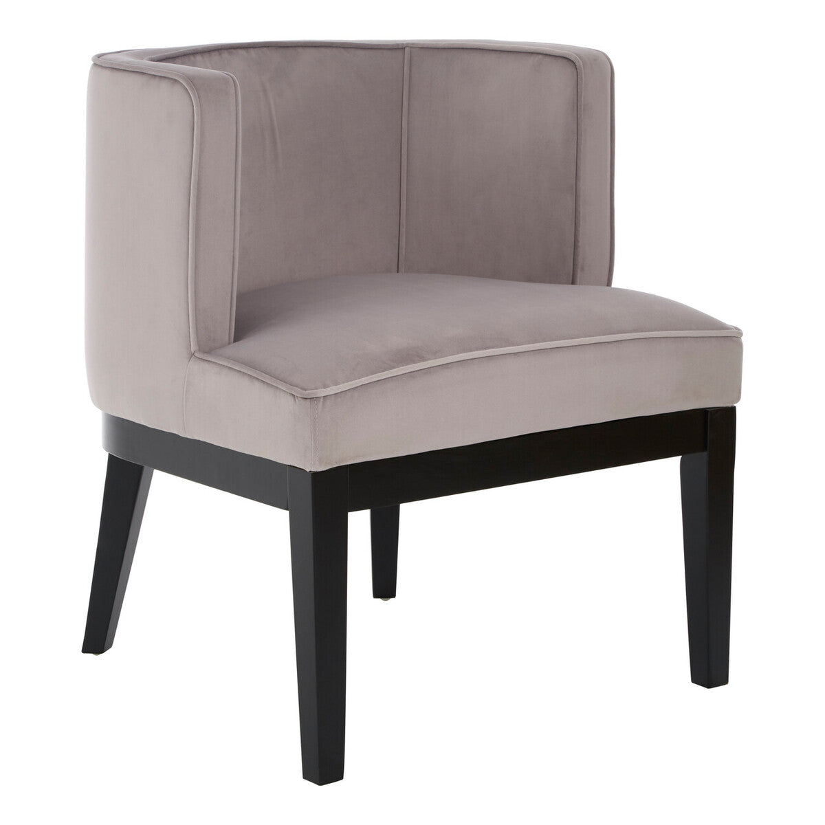 Daxan Velvet Rounded Chair