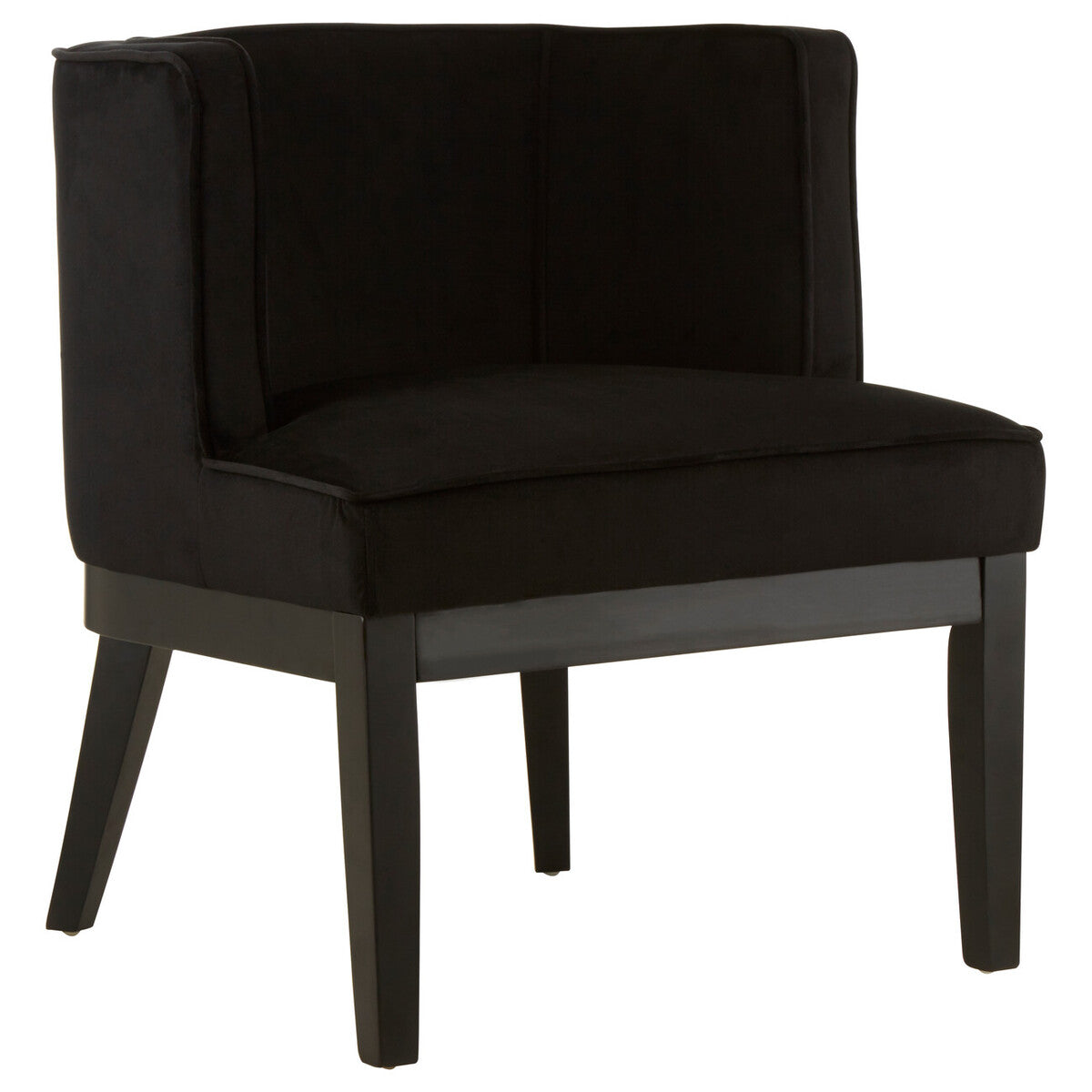 Daxan Velvet Rounded Chair
