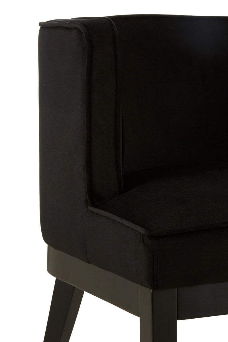 Daxan Velvet Rounded Chair