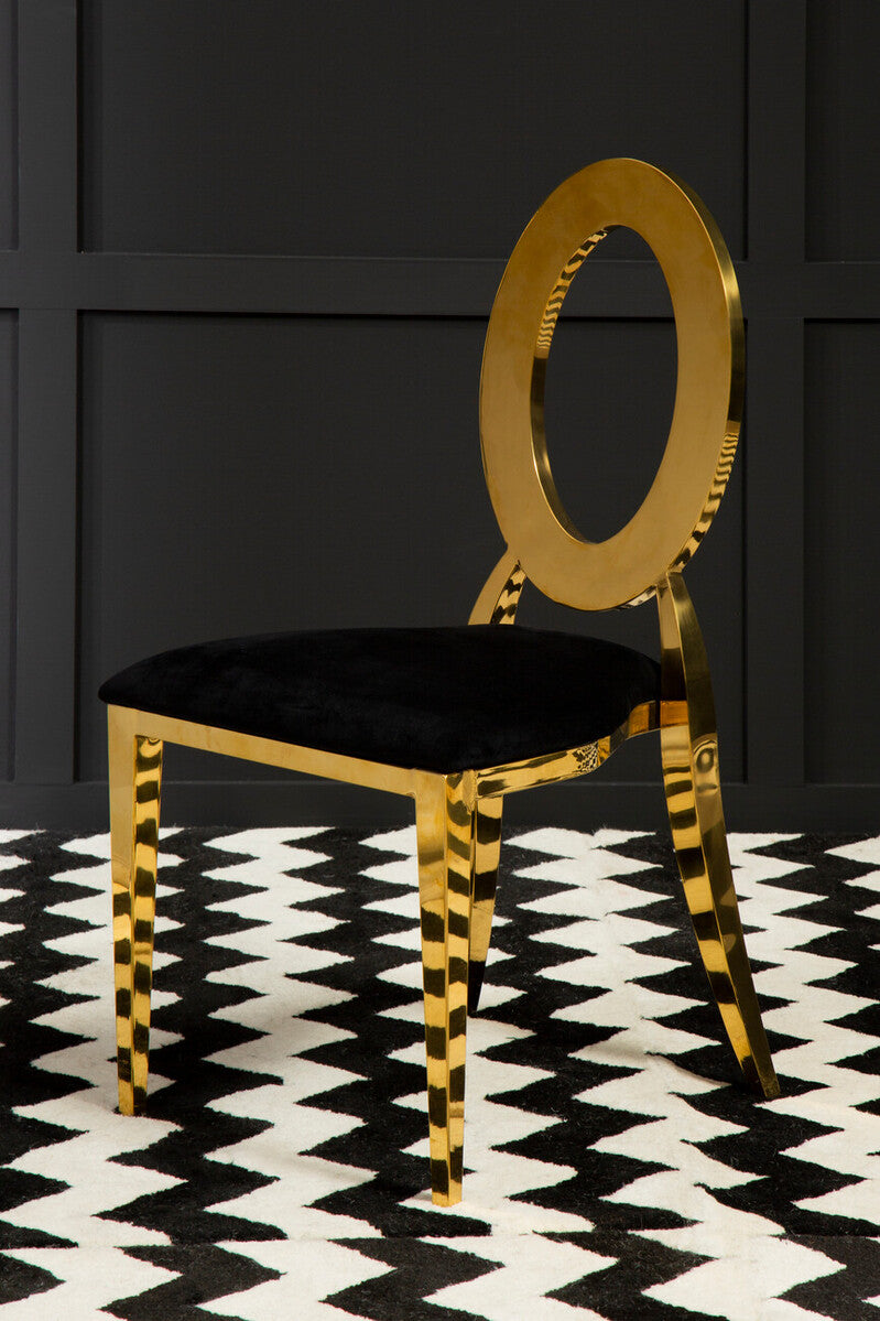 Sara Stackable Steel Frame Dining Chair