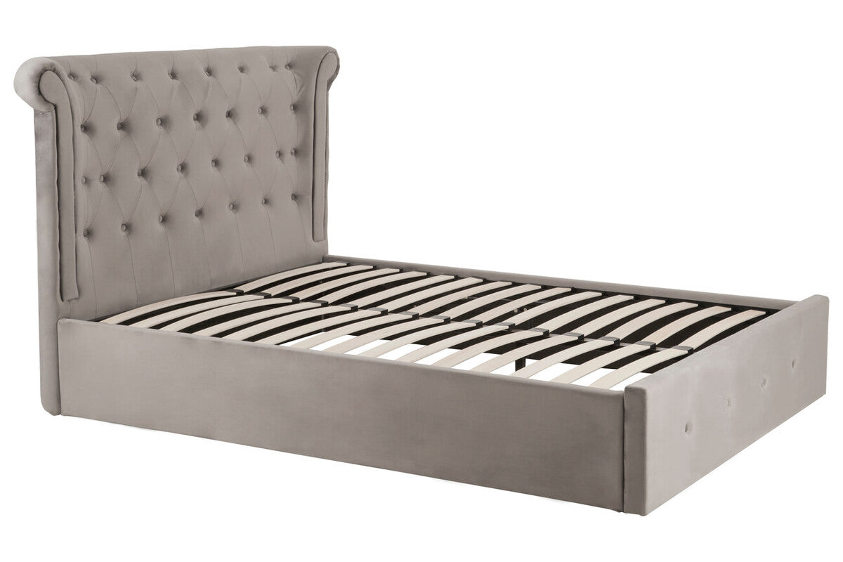 Edie Double Ottoman Bed