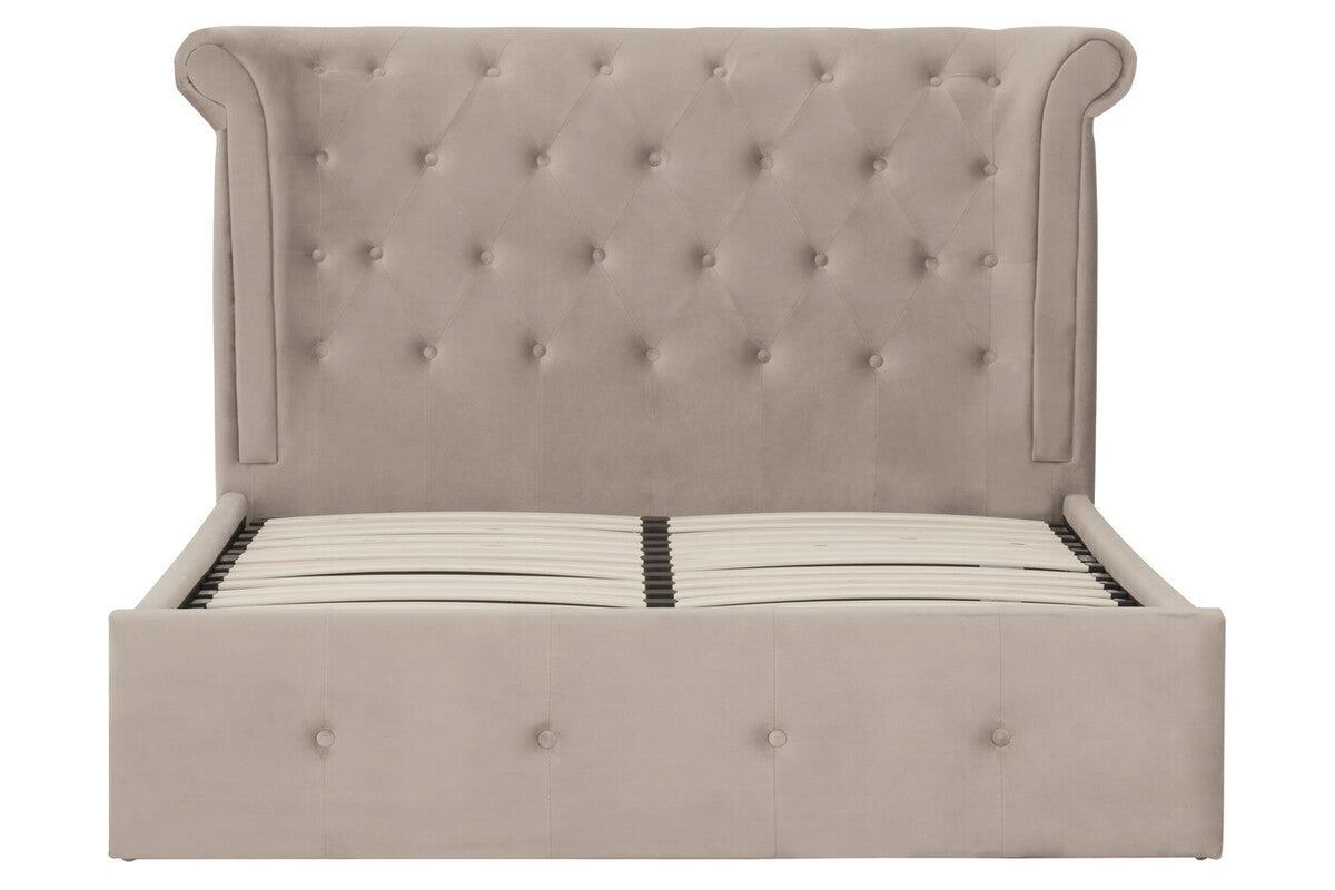 Edie Double Ottoman Bed