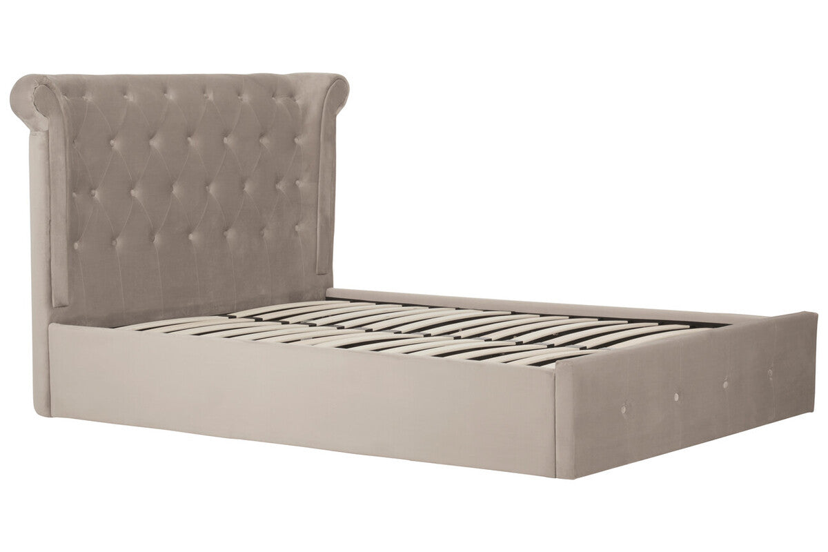 Edie Double Ottoman Bed