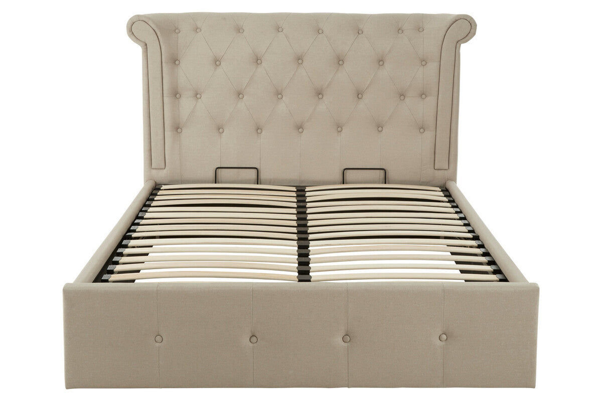 Edie Double Ottoman Bed