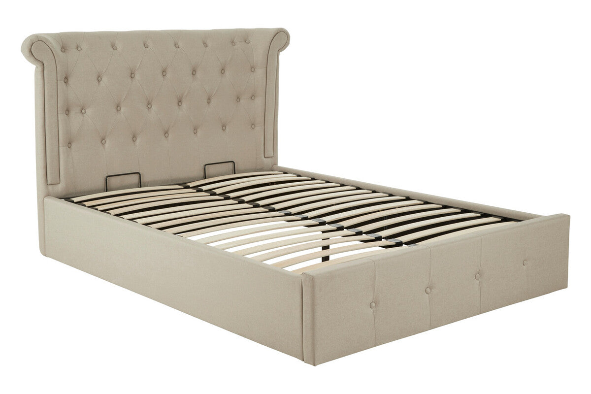 Edie Double Ottoman Bed