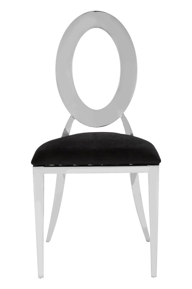 Sara Stackable Steel Frame Dining Chair