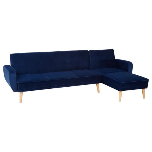 Sofia 3-Seater Velvet Sofa Bed