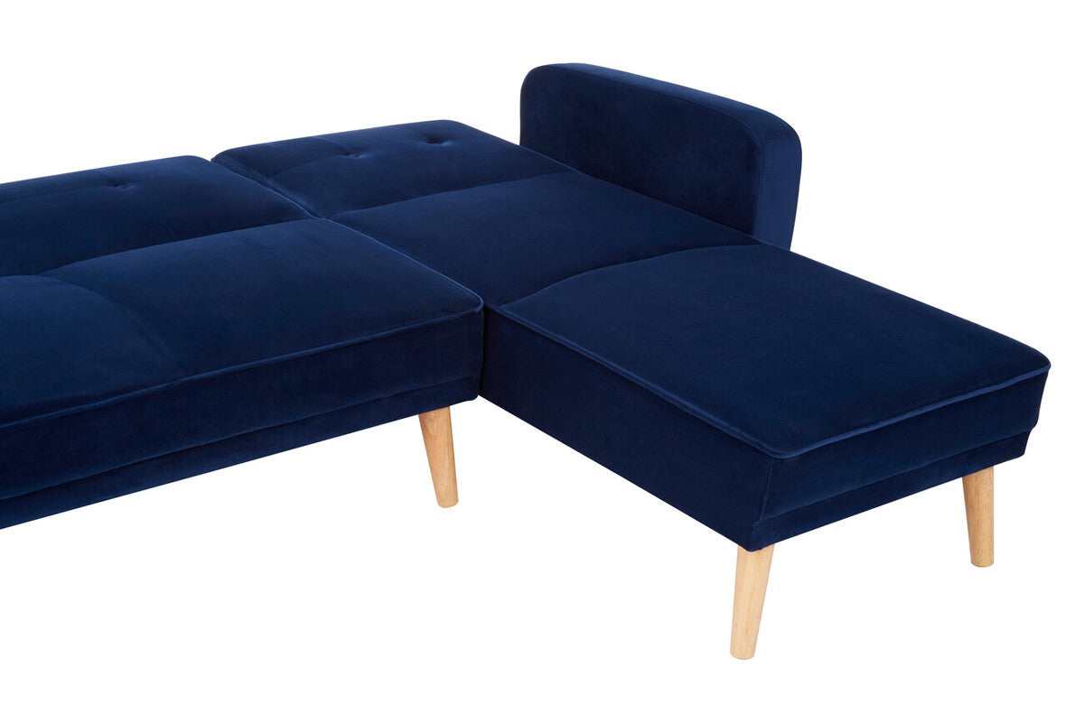 Sofia 3-Seater Velvet Sofa Bed