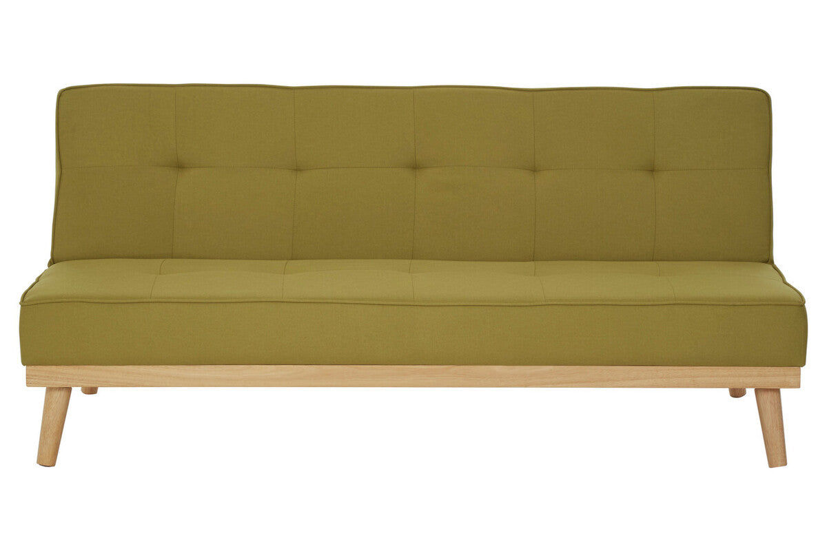 Oslo 3 Seater Sofa Bed – Velvet in Green or Grey