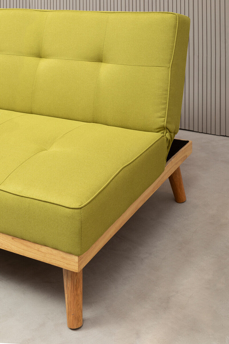 Oslo 3 Seater Sofa Bed – Velvet in Green or Grey