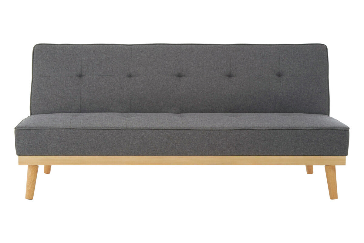Oslo 3 Seater Sofa Bed – Velvet in Green or Grey