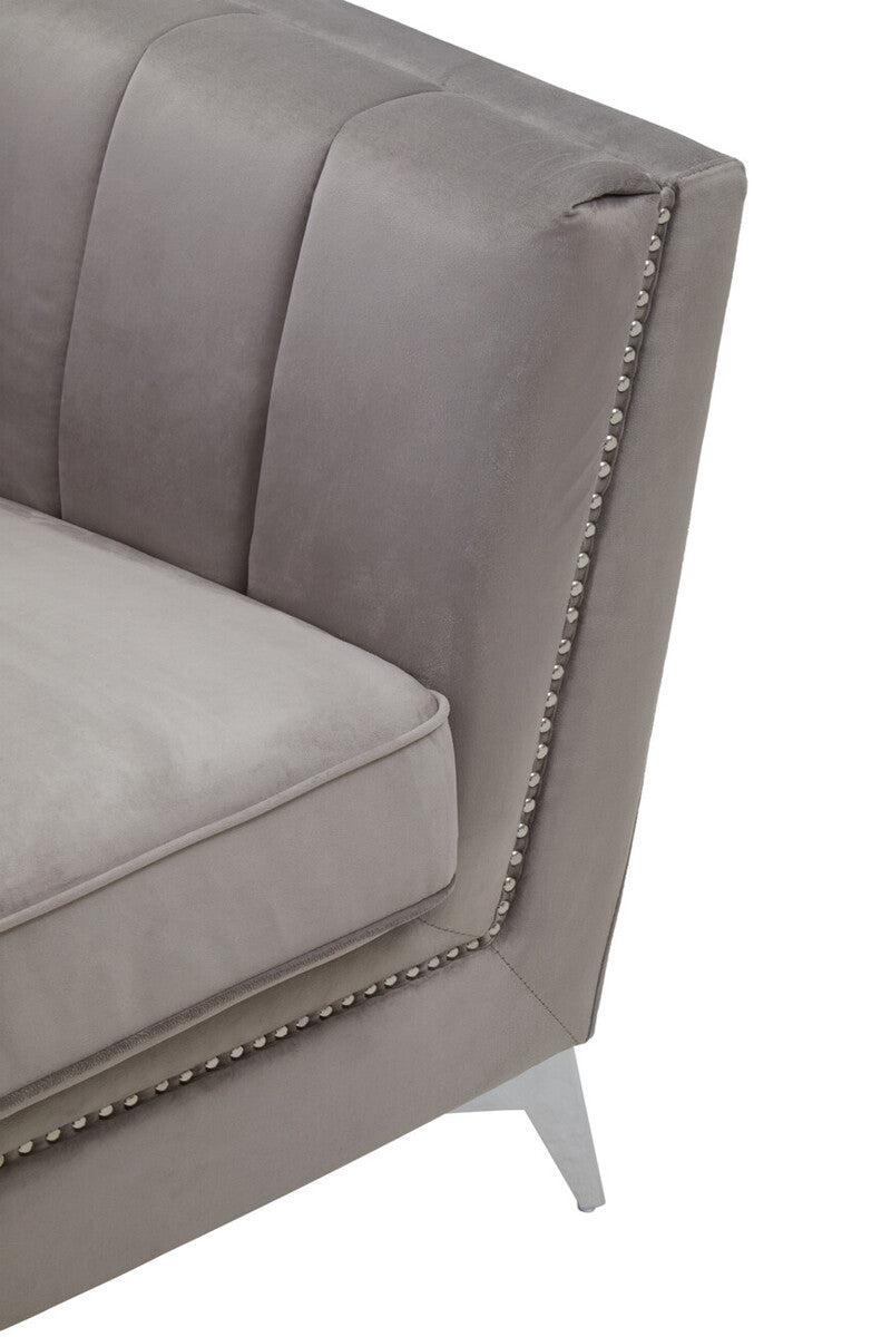 Hapsen Velvet Chair