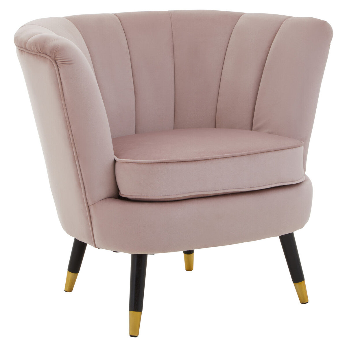 Lorena Velvet Accent Chair