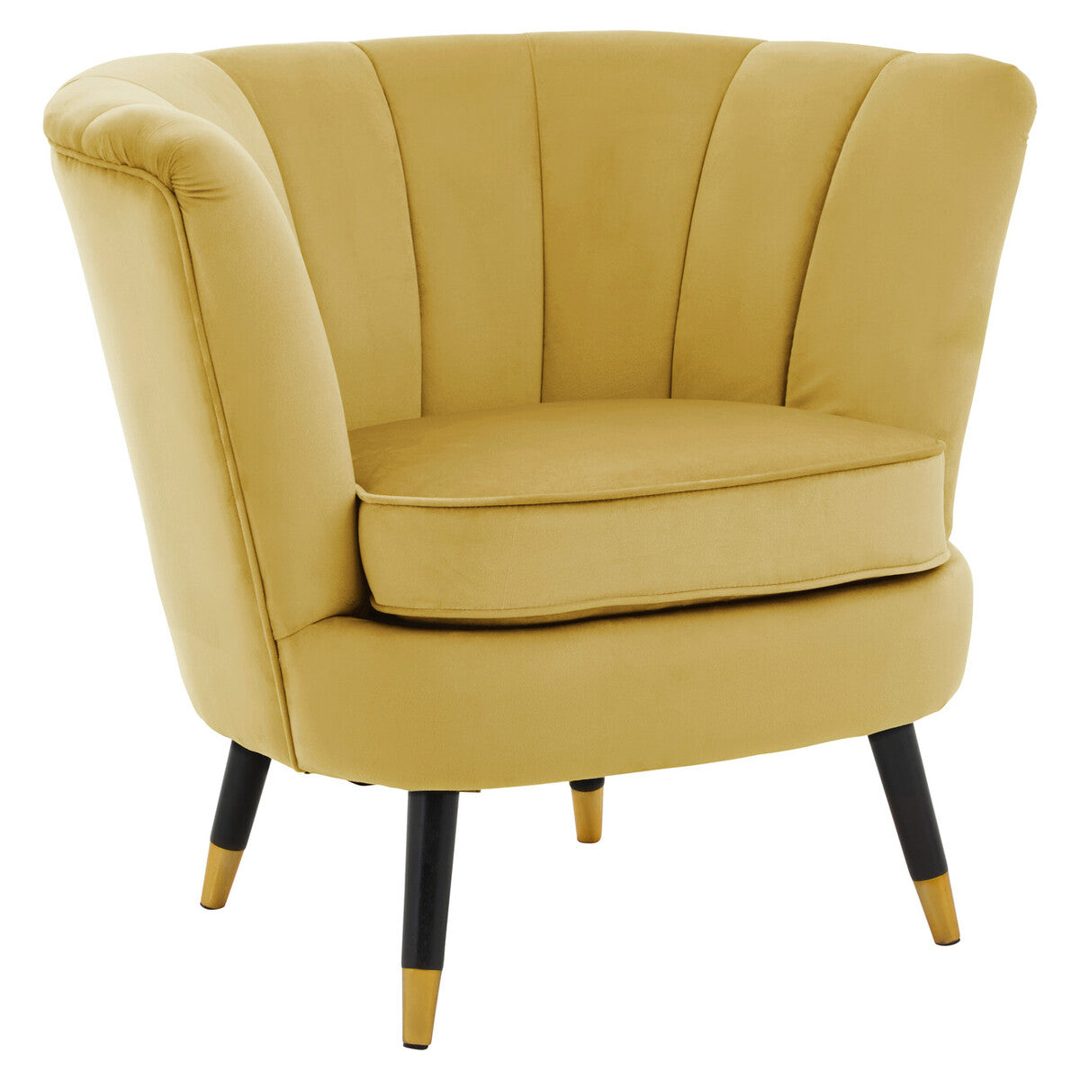 Lorena Velvet Accent Chair