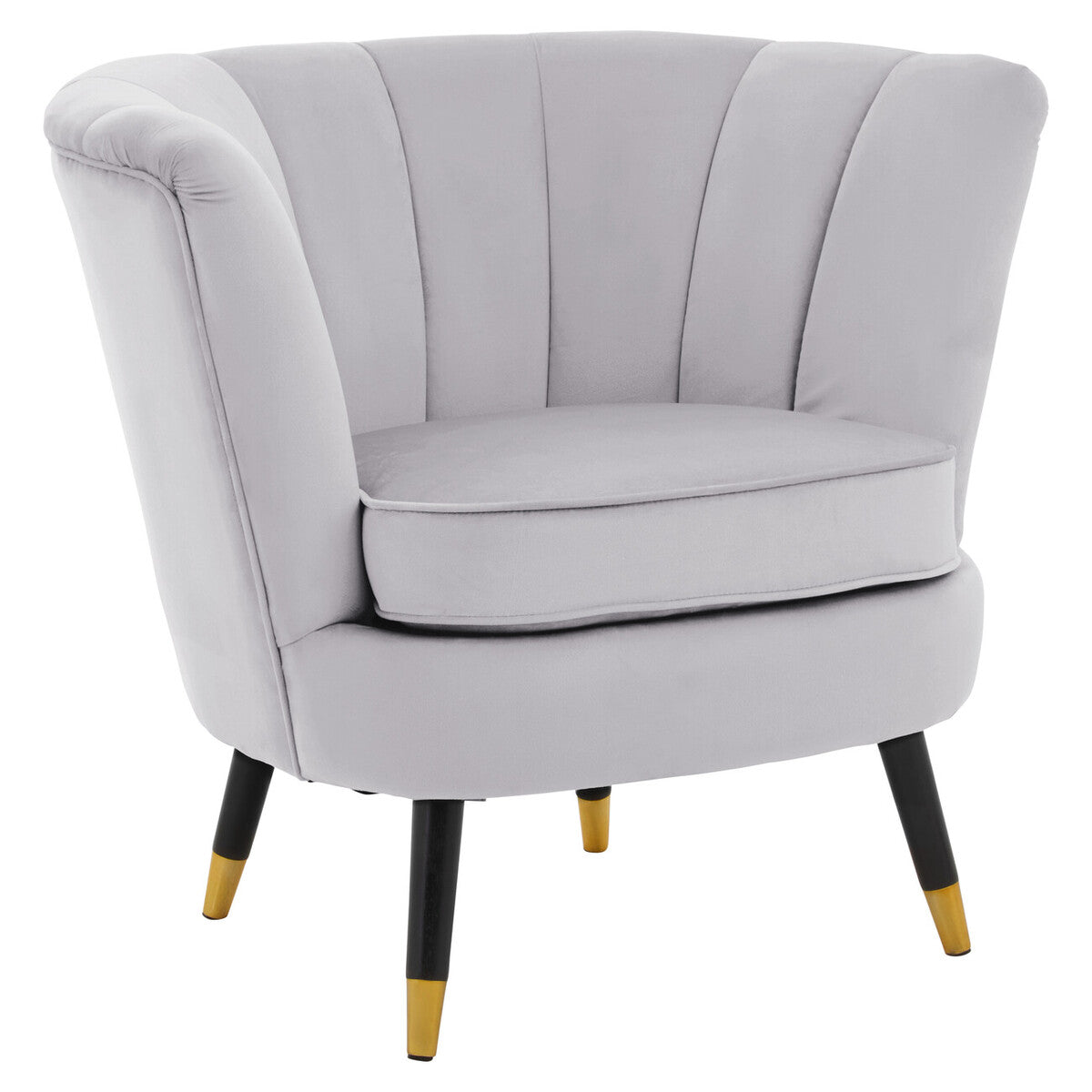 Lorena Velvet Accent Chair