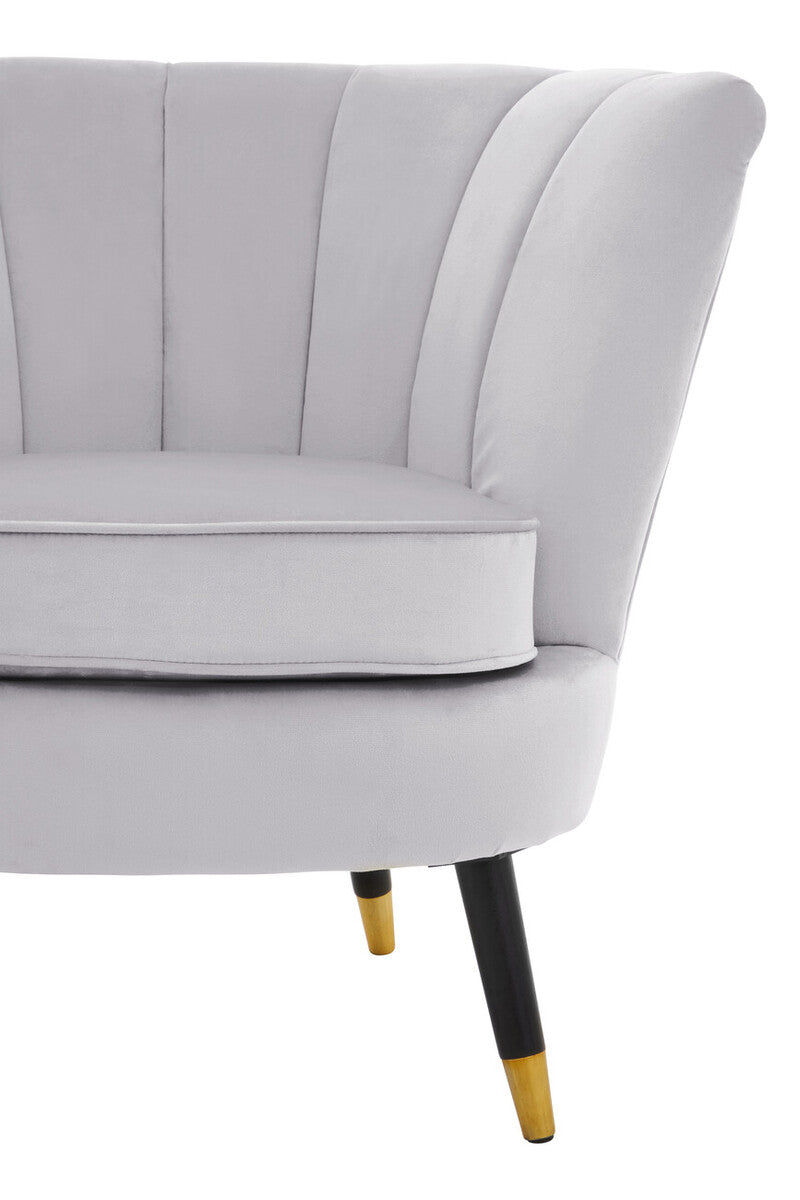 Lorena Velvet Accent Chair