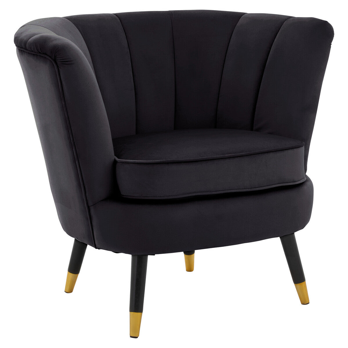 Lorena Velvet Accent Chair