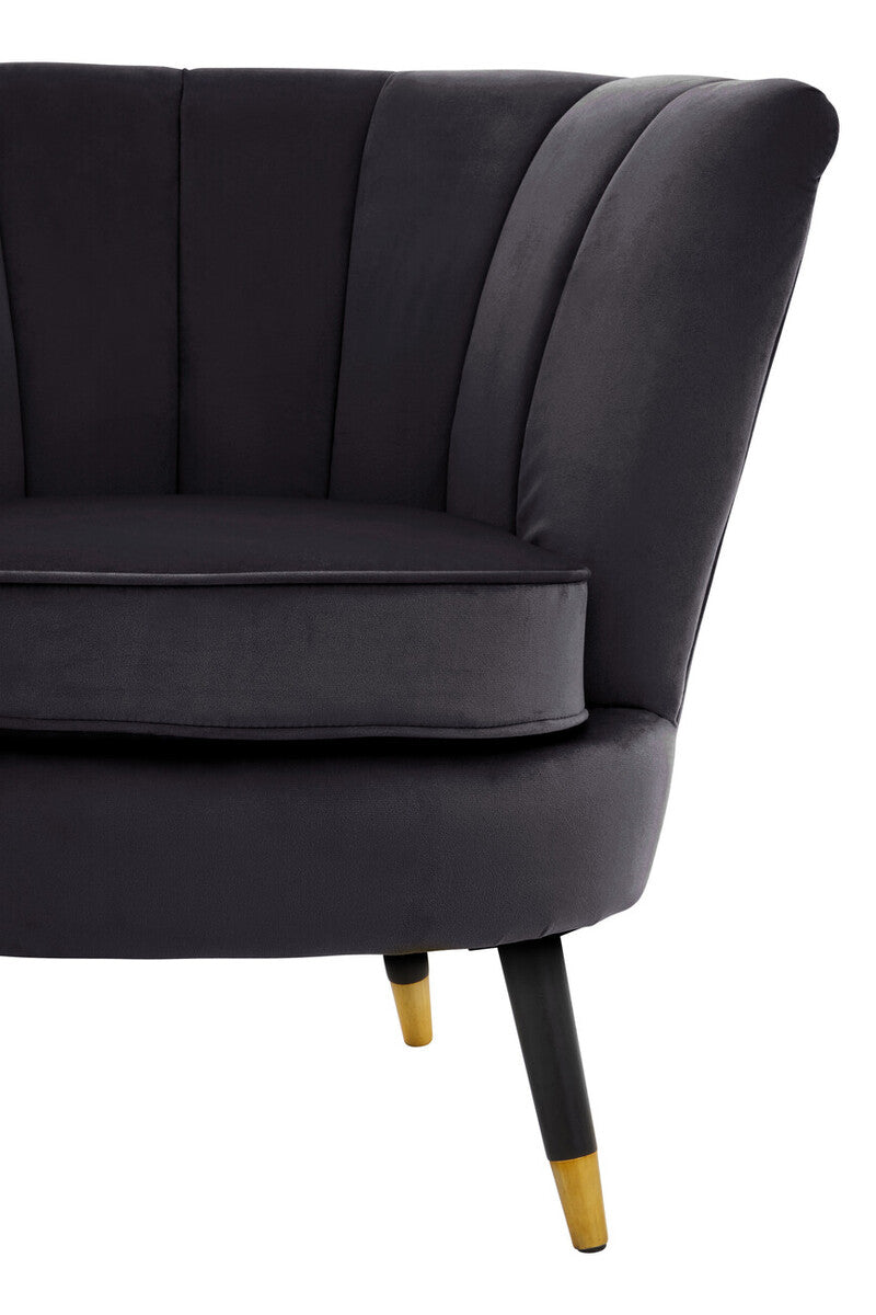 Lorena Velvet Accent Chair