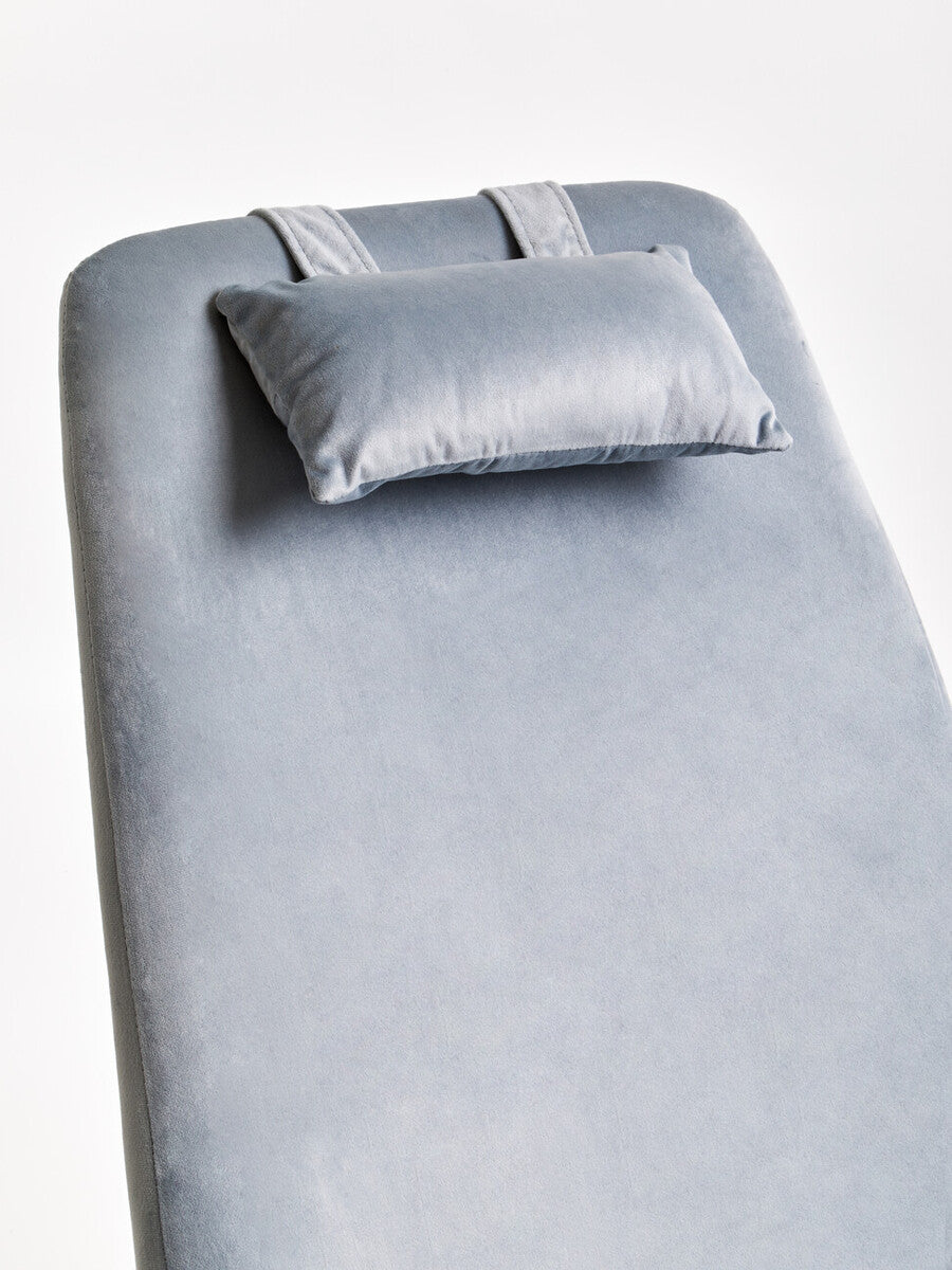 Oslo Blue Velvet Rocking Chair