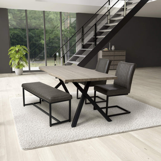 Neburn Rectangular 1.6m Dining Set