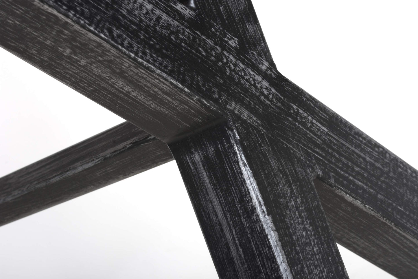 Brett Industrial Breakfast Bar Table – Oak Effect & Black Metal Frame