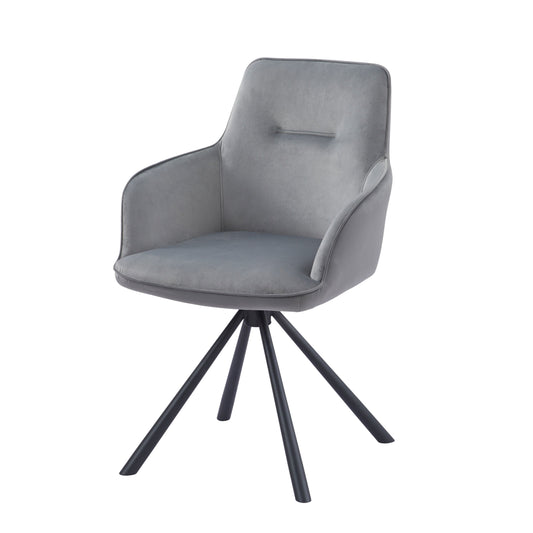 Pair of Amelia Swivel Dining Chairs