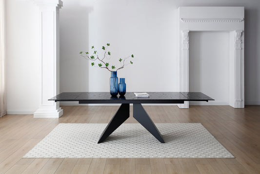 Elara Modern Extendable Dining Table – Seats 6 to 10