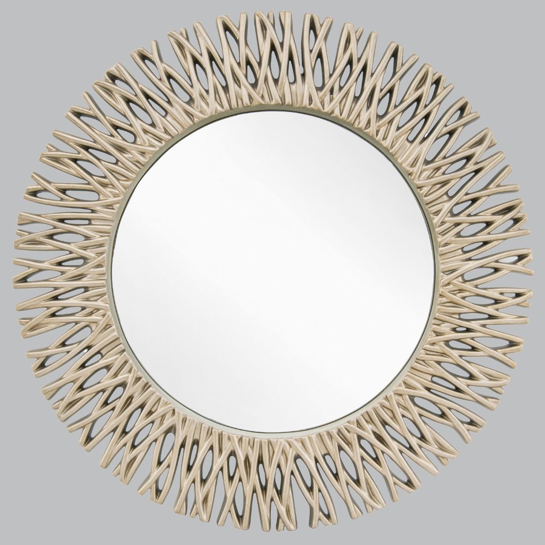 Ella Modern Round Shaped Mirror