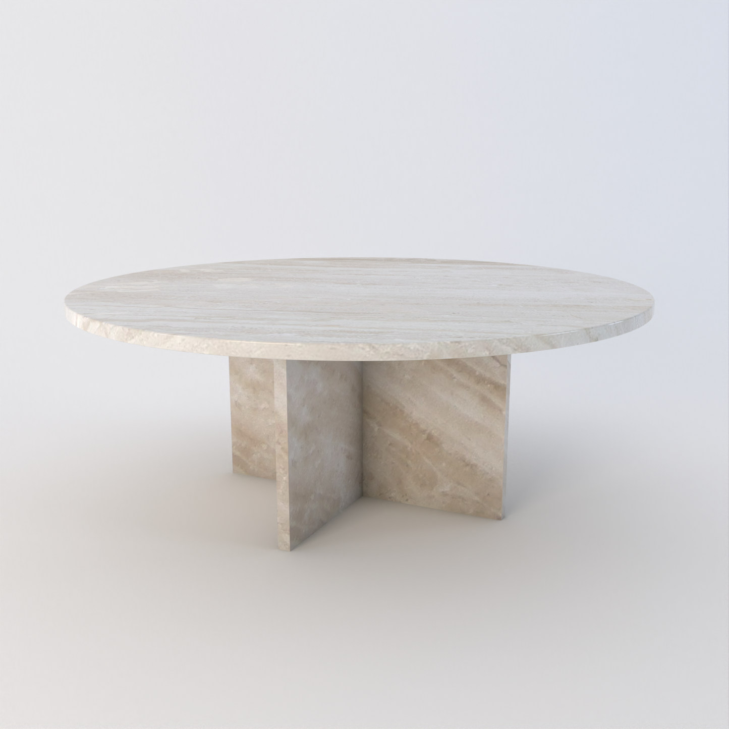Gara 900 Round Coffee Table – Custom Stone Furniture in Quartz, Marble & Granite