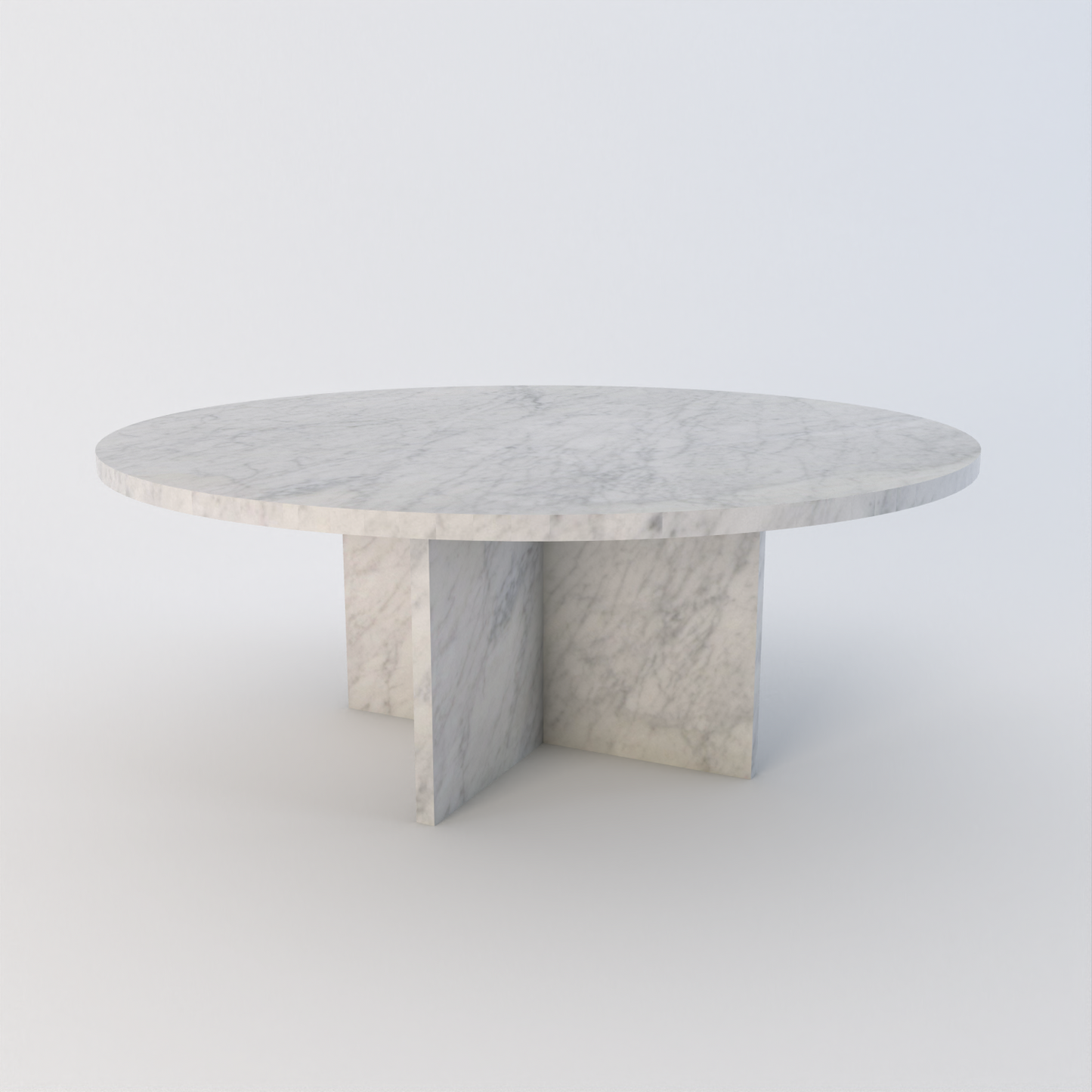 Gara 900 Round Coffee Table – Custom Stone Furniture in Quartz, Marble & Granite