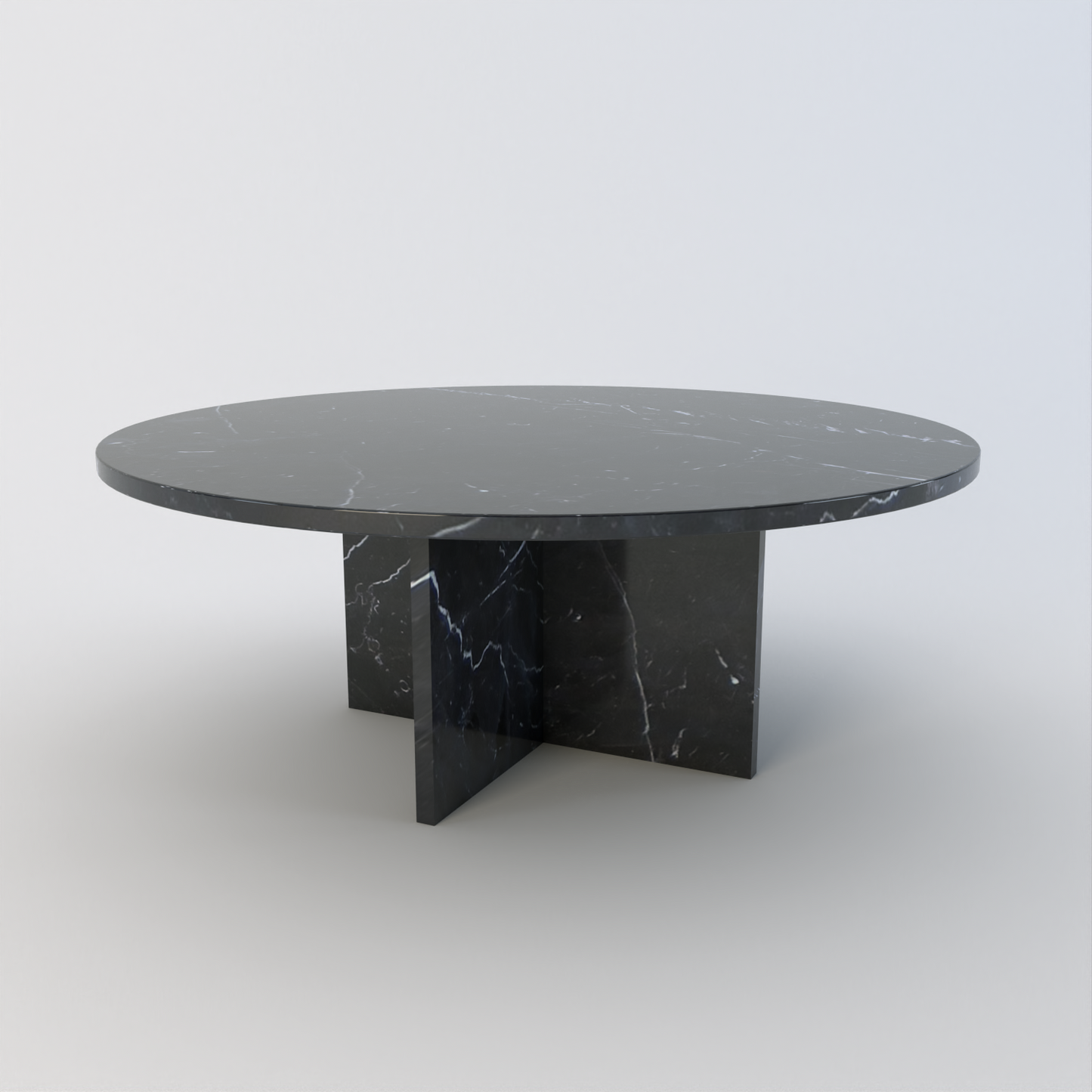 Gara 900 Round Coffee Table – Custom Stone Furniture in Quartz, Marble & Granite
