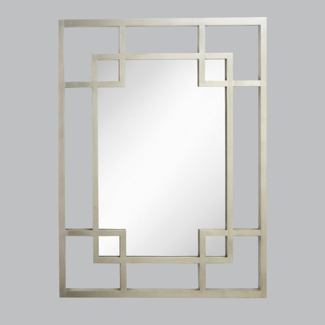 Grace Silver Rectangle Mirror