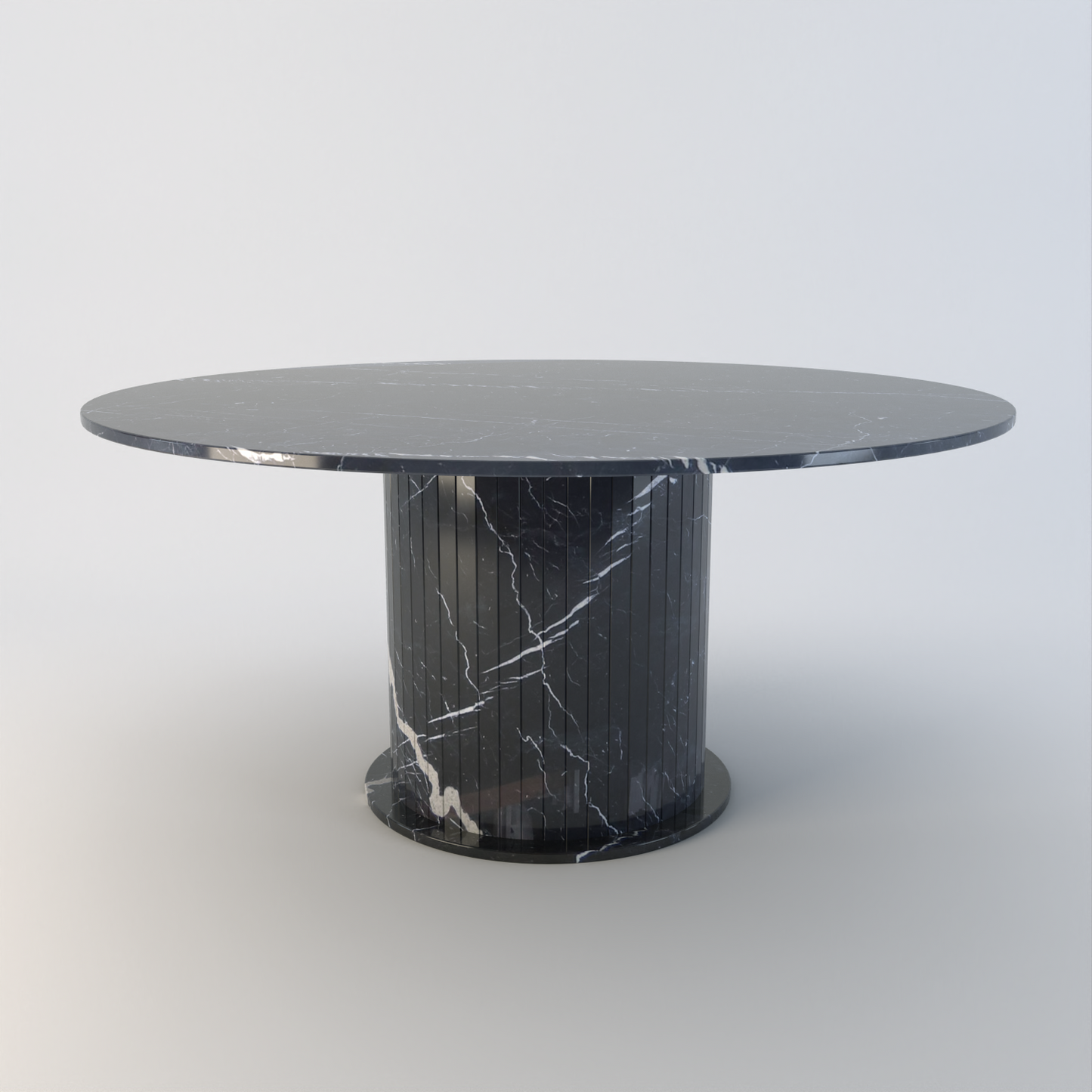 Gregg 1600 Round Granite Dining Table