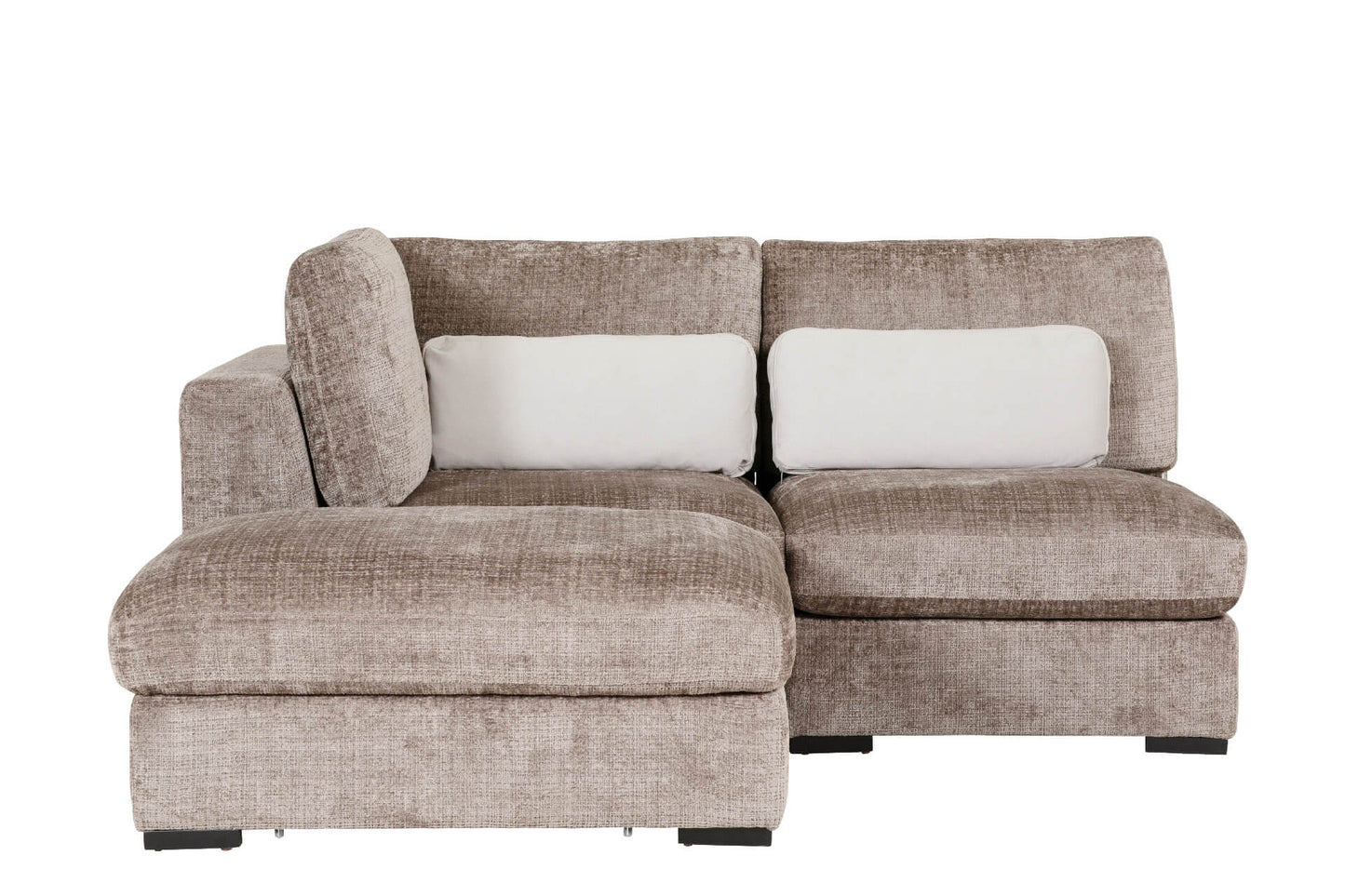 Heron Modular Sofa – Sectional Design in Chenille Upholstery