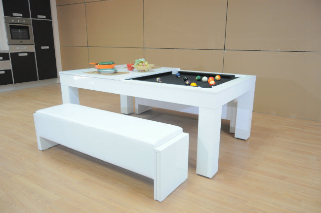 Duo Milano Pool & Entertainment Dining Table (Seats 6-8)