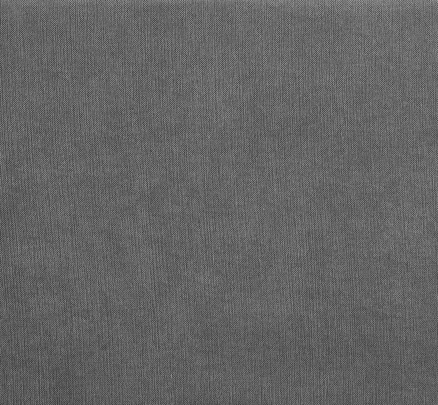 Willow 2 Seater Fixed Sofa – Plush Grey Velvet