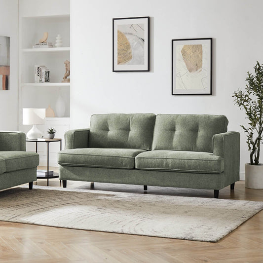 Ivy Fixed 2 Seater Sofa – Grey or Sage Green