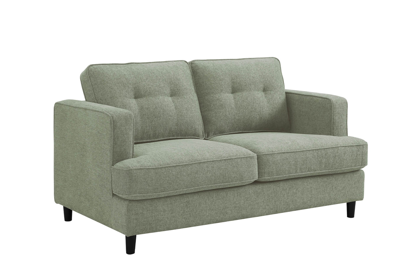 Ivy Fixed 2 Seater Sofa – Grey or Sage Green