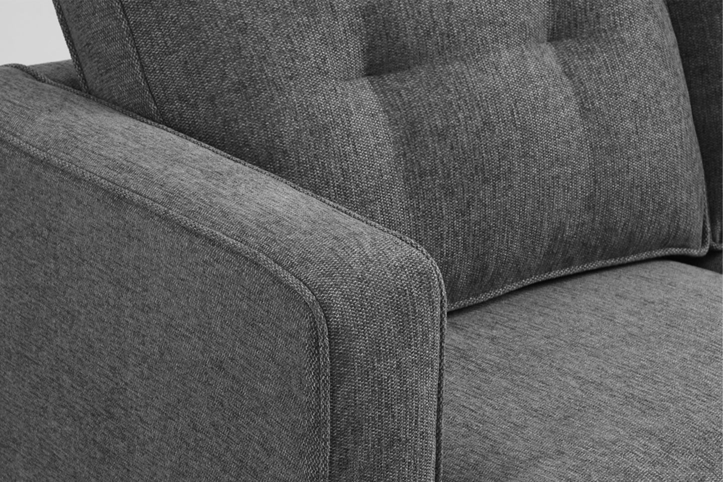 Ivy Fixed 3 Seater Sofa – Grey or Sage Green