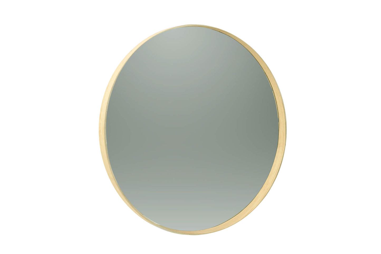 Arc Wooden Wall Mirror