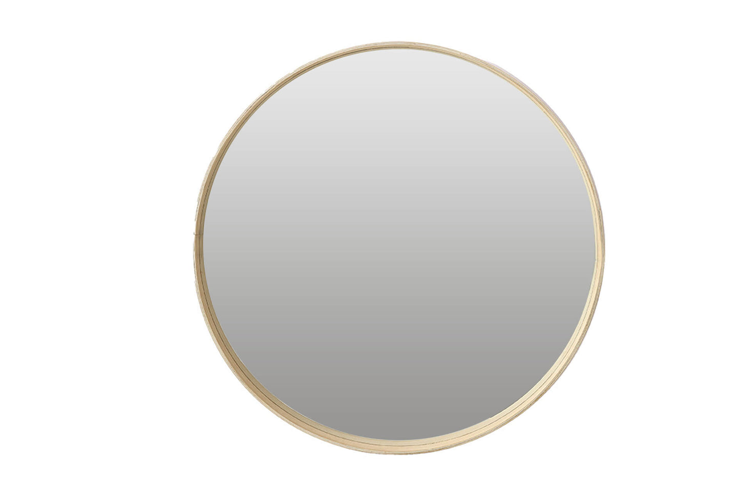 Arc Wooden Wall Mirror