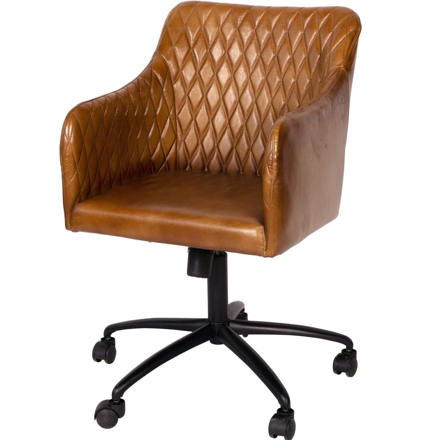 Monty Leather Office Chair