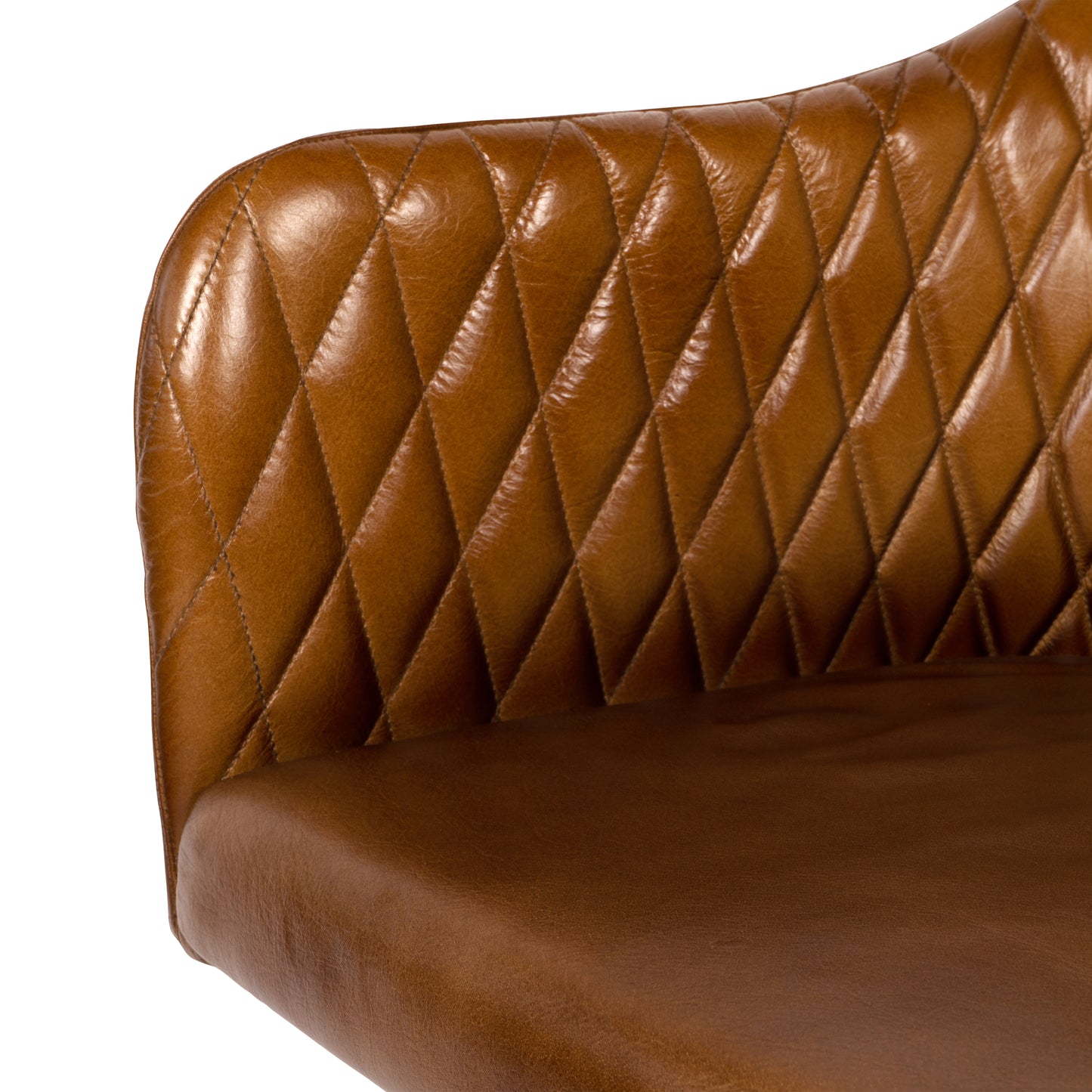 Monty Leather Office Chair