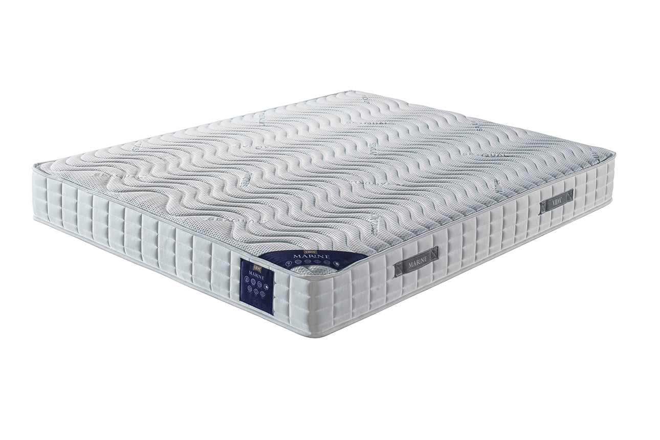 Mars 4ft6 Mattress in White