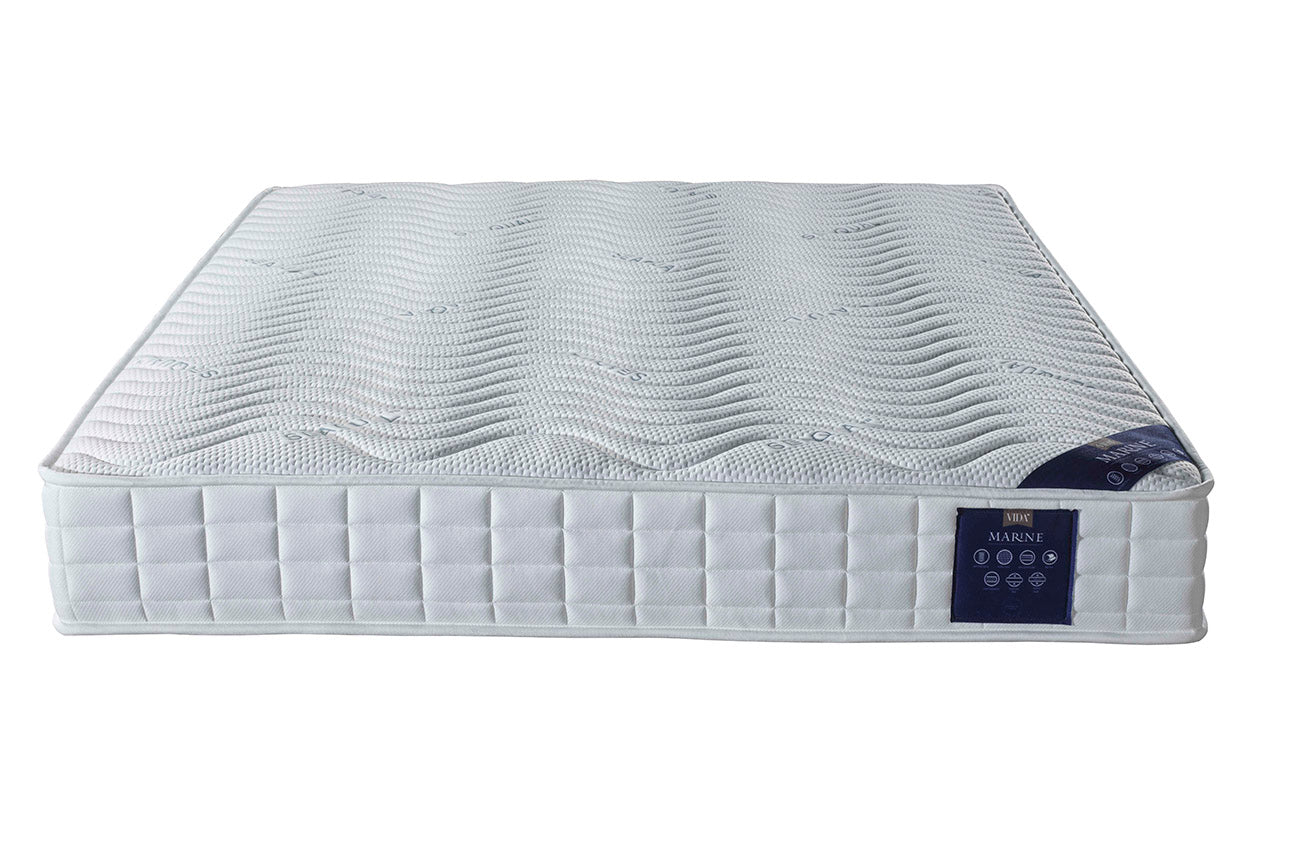 Mars 4ft6 Mattress in White