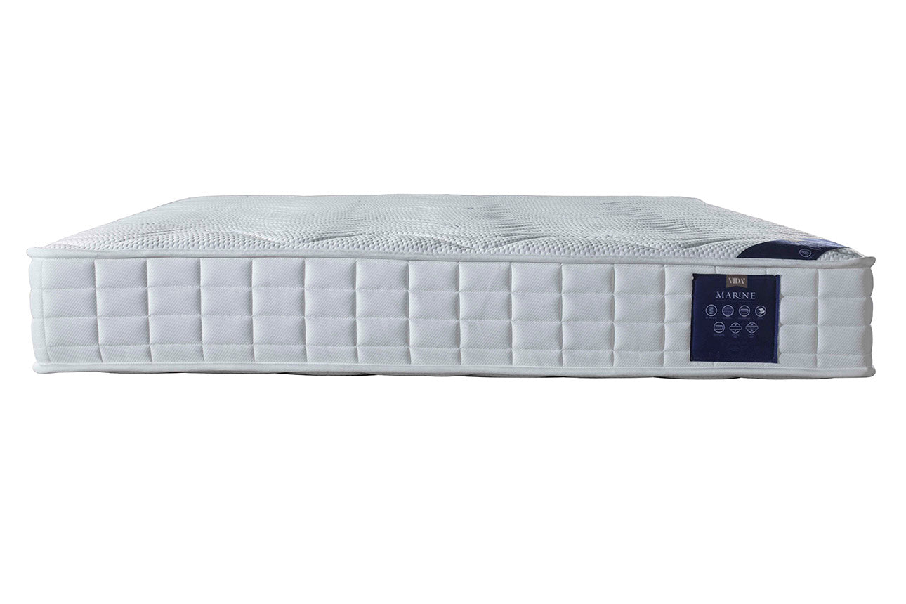 Mars 4ft6 Mattress in White