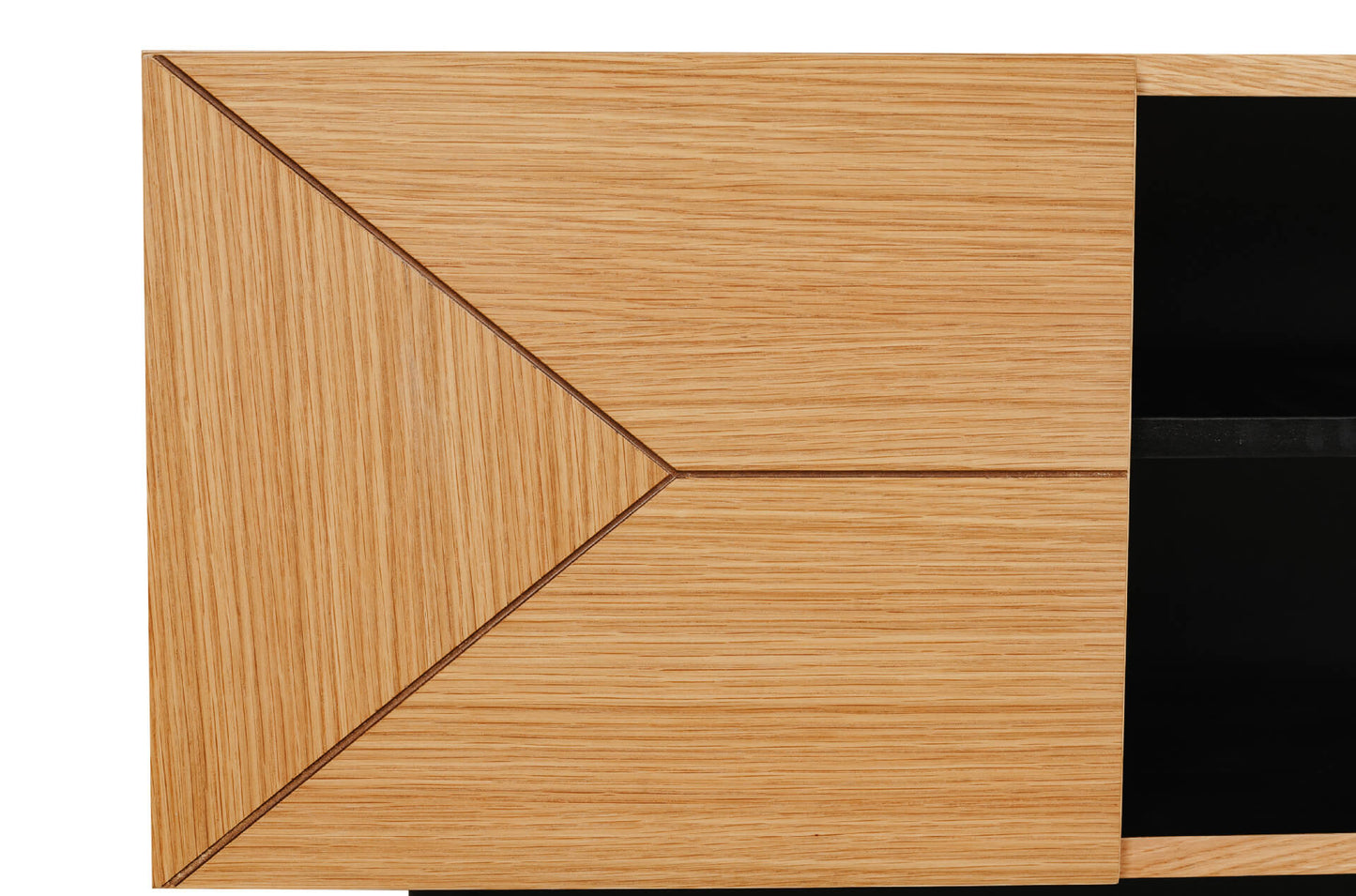 The Natalie TV Unit 1200 in Natural Oak